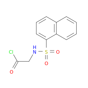 Acetyl chloride, [(1-naphthalenylsulfonyl)amino]-