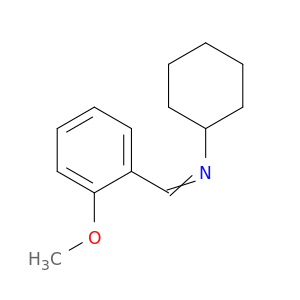 Cyclohexanamine, N-[(2-methoxyphenyl)methylene]-