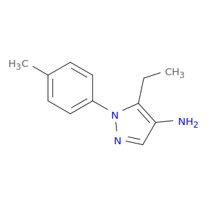 5-ethyl-1-(4-methylphenyl)-1H-pyrazol-4-amine