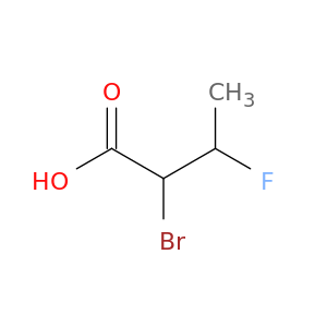 Butanoicacid, 2-bromo-3-fluoro-