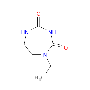 1H-1,3,5-Triazepine-2,4(3H,5H)-dione, 1-ethyldihydro-
