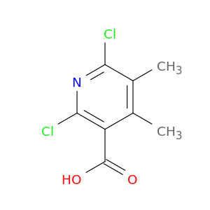 3-Pyridinecarboxylic acid, 2,6-dichloro-4,5-dimethyl-