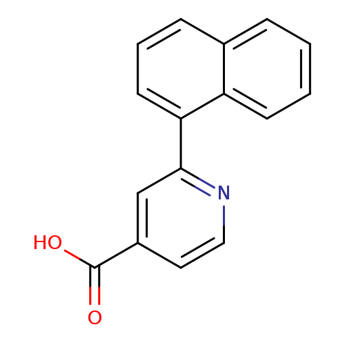 4-Pyridinecarboxylic acid, 2-(1-naphthalenyl)-