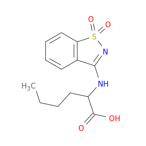 2-[(1,1-二氧代-1,2-苯噻唑-3-基)胺]己酸