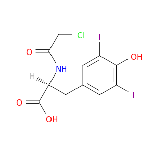 L-Tyrosine, N-(chloroacetyl)-3,5-diiodo-
