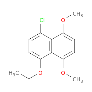 Naphthalene, 1-chloro-4-ethoxy-5,8-dimethoxy-