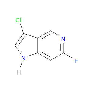3-氯-6-氟-1H-吡咯[3,2-C]吡啶