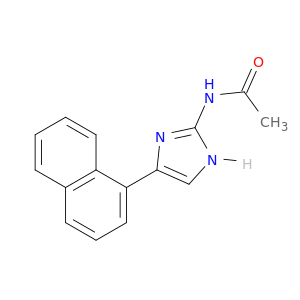 Acetamide, N-[4-(1-naphthalenyl)-1H-imidazol-2-yl]-