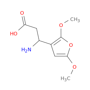 3-Furanpropanoic acid, b-amino-2,5-dimethoxy-
