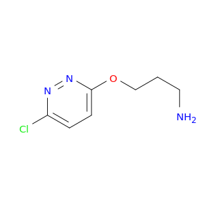 1-Propanamine, 3-[(6-chloro-3-pyridazinyl)oxy]-