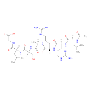 Glycine, N-acetyl-L-leucyl-L-arginyl-L-arginyl-L-alanyl-L-seryl-L-leucyl-