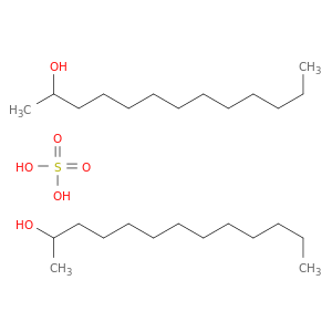2-Tridecanol, sulfate (2:1)