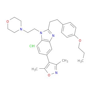 4-(2-(5-(3,5-二甲基异恶唑-4-基)-2-(4-丙氧基苯乙基)-1H-苯并[d]咪唑-1-基)乙基)吗啉盐酸盐