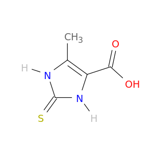 1H-Imidazole-4-carboxylic acid, 2,3-dihydro-5-methyl-2-thioxo-