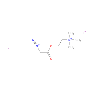 Ethanediazonium, 2-oxo-2-[2-(trimethylammonio)ethoxy]-, diiodide
