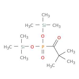 Phosphonic acid, (2,2-dimethyl-1-oxopropyl)-, bis(trimethylsilyl) ester