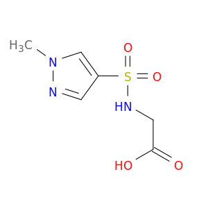 2-(1-Methyl-1H-pyrazole-4-sulfonamido)acetic Acid