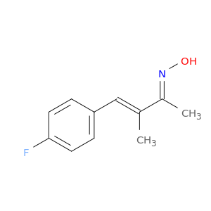 4-(4-Fluorophenyl)-3-methylbut-3-en-2-one oxime