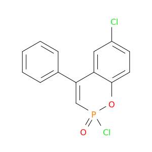 2H-1,2-Benzoxaphosphorin, 2,6-dichloro-4-phenyl-, 2-oxide