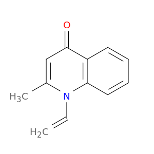 4(1H)-Quinolone, 2-methyl-1-vinyl-