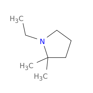 Pyrrolidine, 1-ethyl-2,2-dimethyl-