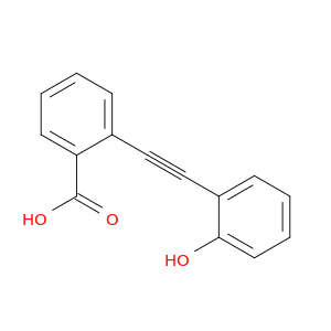 Benzoic acid, 2-[(2-hydroxyphenyl)ethynyl]-