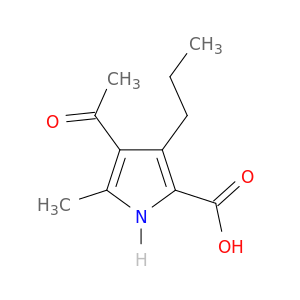 4-Acetyl-5-methyl-3-propyl-1H-pyrrole-2-carboxylic Acid