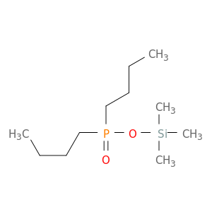 Phosphinic acid, dibutyl-, trimethylsilyl ester