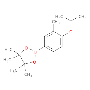 2-(4-异丙氧基-3-甲基苯基)-4,4,5,5-四甲基-1,3,2-二氧硼杂环戊烷