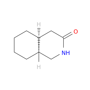 3(2H)-Isoquinolinone, octahydro-, cis-