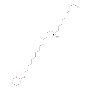 2H-Pyran, tetrahydro-2-[[(15S)-15-methylpentacosyl]oxy]-