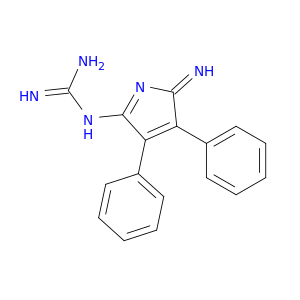 1-(5-Amino-3,4-diphenyl-2H-pyrrol-2-ylidene)guanidine