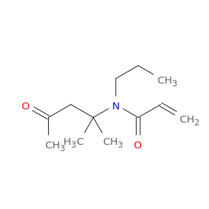 2-Propenamide, N-(1,1-dimethyl-3-oxobutyl)-N-propyl-