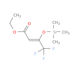 2-Butenoic acid, 4,4,4-trifluoro-3-[(trimethylsilyl)oxy]-, ethyl ester, (Z)-