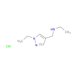 N-((1-Ethyl-1H-pyrazol-4-yl)methyl)ethanamine hydrochloride