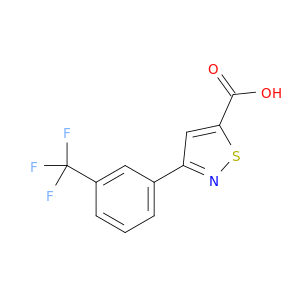 5-Isothiazolecarboxylicacid, 3-[3-(trifluoromethyl)phenyl]-