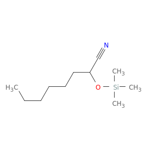 Octanenitrile, 2-[(trimethylsilyl)oxy]-