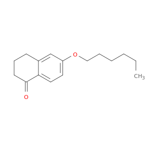 1(2H)-Naphthalenone, 6-(hexyloxy)-3,4-dihydro-