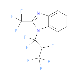 1H-Benzimidazole, 1-(1,1,2,3,3,3-hexafluoropropyl)-2-(trifluoromethyl)-