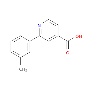 4-Pyridinecarboxylic acid, 2-(3-methylphenyl)-