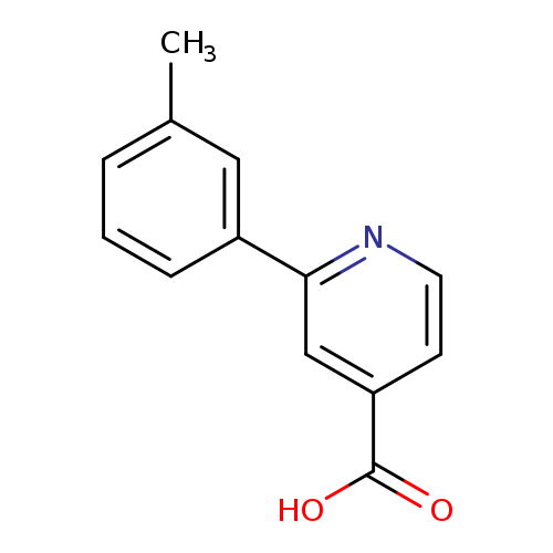 4-Pyridinecarboxylic acid, 2-(3-methylphenyl)-