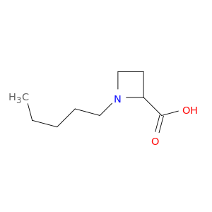 2-Azetidinecarboxylic acid, 1-pentyl-