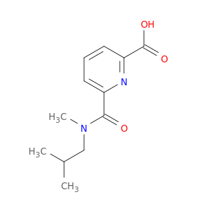 6-[Methyl(2-methylpropyl)carbamoyl]pyridine-2-carboxylic Acid