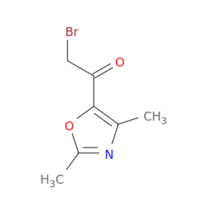 2-Bromo-1-(dimethyl-1,3-oxazol-5-yl)ethan-1-one