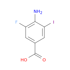 4-Amino-3-fluoro-5-iodobenzoic acid