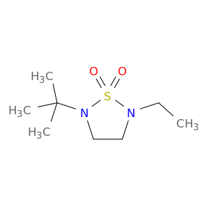 1,2,5-Thiadiazolidine, 2-(1,1-dimethylethyl)-5-ethyl-, 1,1-dioxide