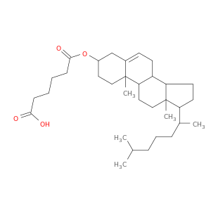 6-[[10,13-dimethyl-17-(6-methylheptan-2-yl)-2,3,4,7,8,9,11,12,14,15,16,17-dodecahydro-1H-cyclopenta[a]phenanthren-3-yl]oxy]-6-oxo-hexanoic acid