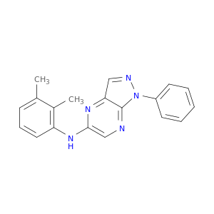 1H-Pyrazolo[3,4-b]pyrazin-5-amine, N-(2,3-dimethylphenyl)-1-phenyl-