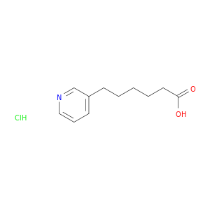 3-Pyridinehexanoic acid, hydrochloride