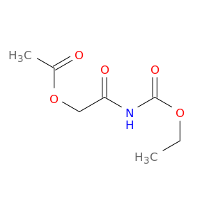 Carbamic acid, [(acetyloxy)acetyl]-, ethyl ester